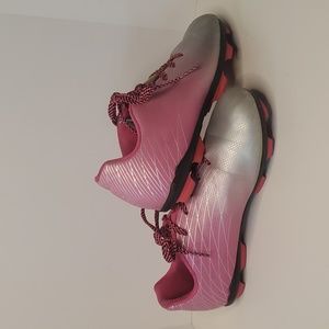 Soccer Cleats DSG Ocala Size 3  Pink and Gray